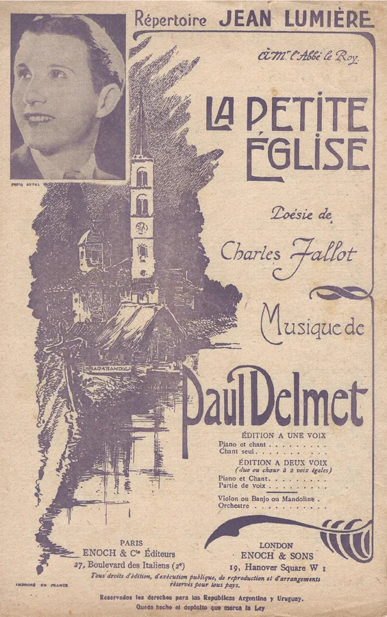 Cover for Paul Delmet | La Petite Eglise | Chanson