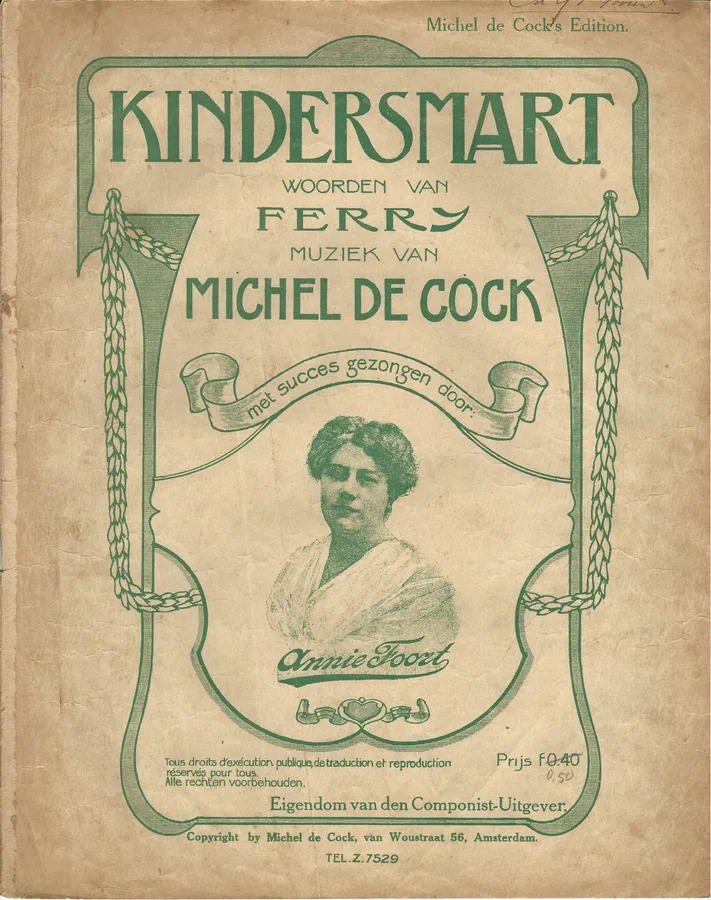 Cover for Michel de Cock | Kindersmart | Piano | Vocals