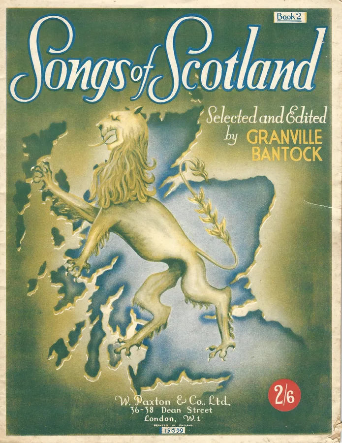 Cover for Songs of Scotland | Granville Bantock | Piano | Vocals