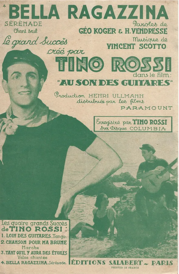 Cover for Tino Rossi | Vincent Scotto | Bella Ragazzina | Chanson