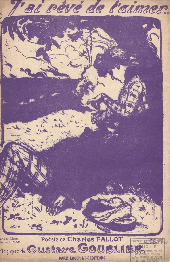 Cover for Gustave Goublier | J'ai reve de t'aimer | Chanson