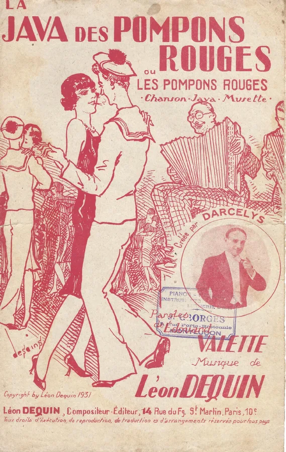 Cover for Darcelys | Leon Dequin | La Java des Pompons Rouges | Vocals