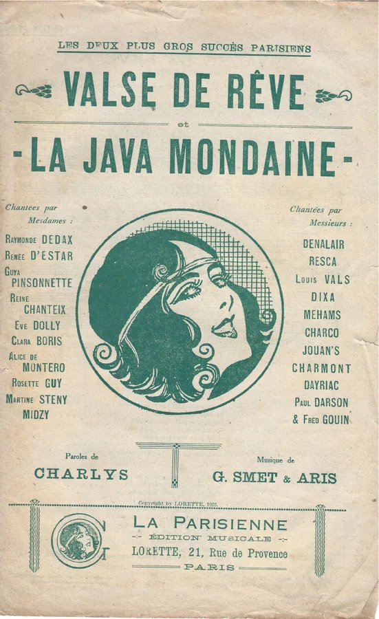 Cover for Aris | Charlys | Valse de Reve | Chanson