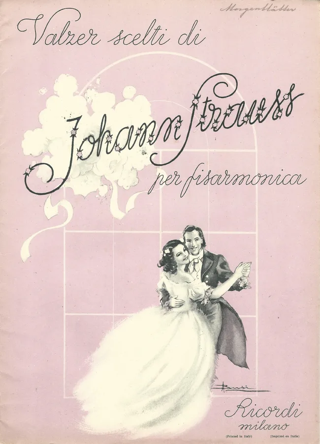 Cover for Johann Strauss | Morgenblatter | Fogli del mattino | Accordion