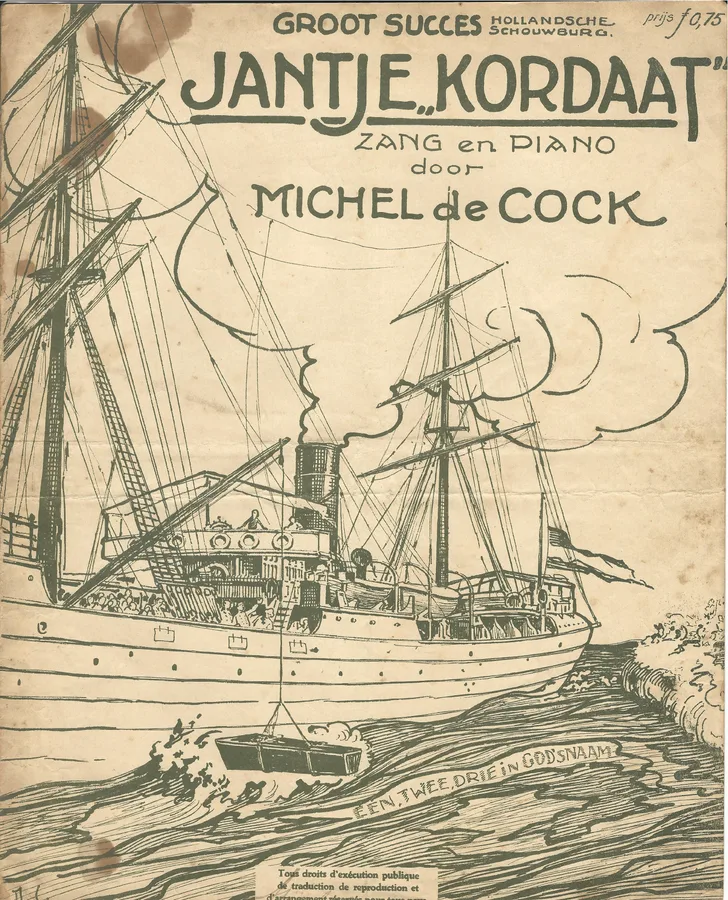 Cover for Michel de Cock | Jantje Kordaat | Piano | Vocals