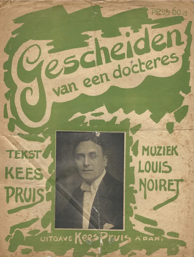 Cover for Kees Pruis | Louis Noiret | Gescheiden van een docteres| Piano | Vocals