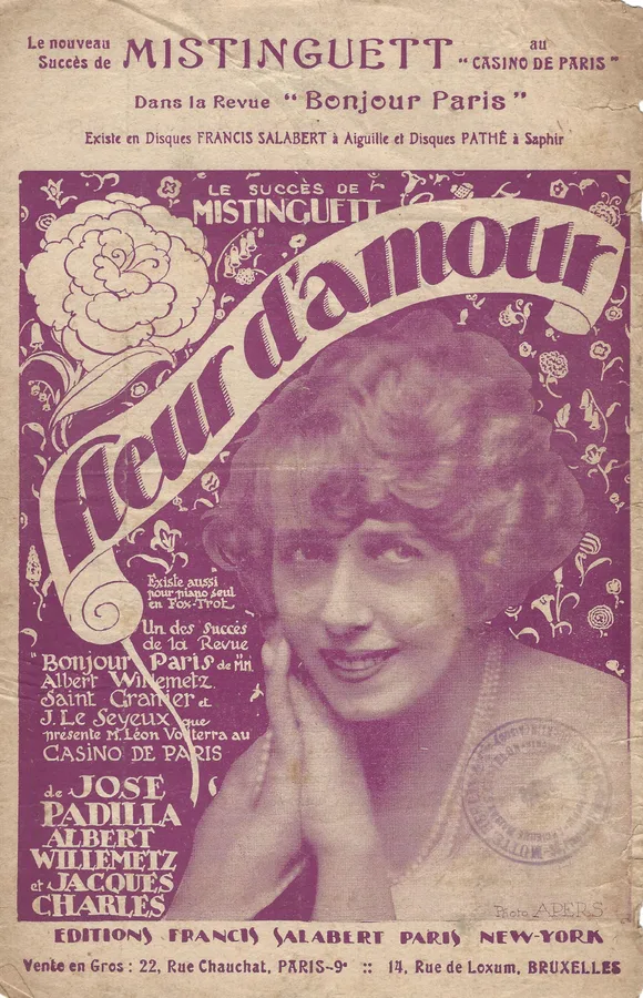 Cover for Jose Padilla | Mistinguett | Fleur d'Amour | Chanson