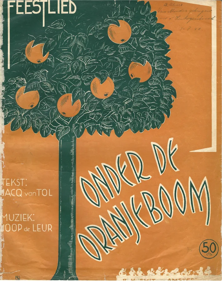 Cover for Joop de Leur | Onder de Oranjeboom | Piano | Vocals