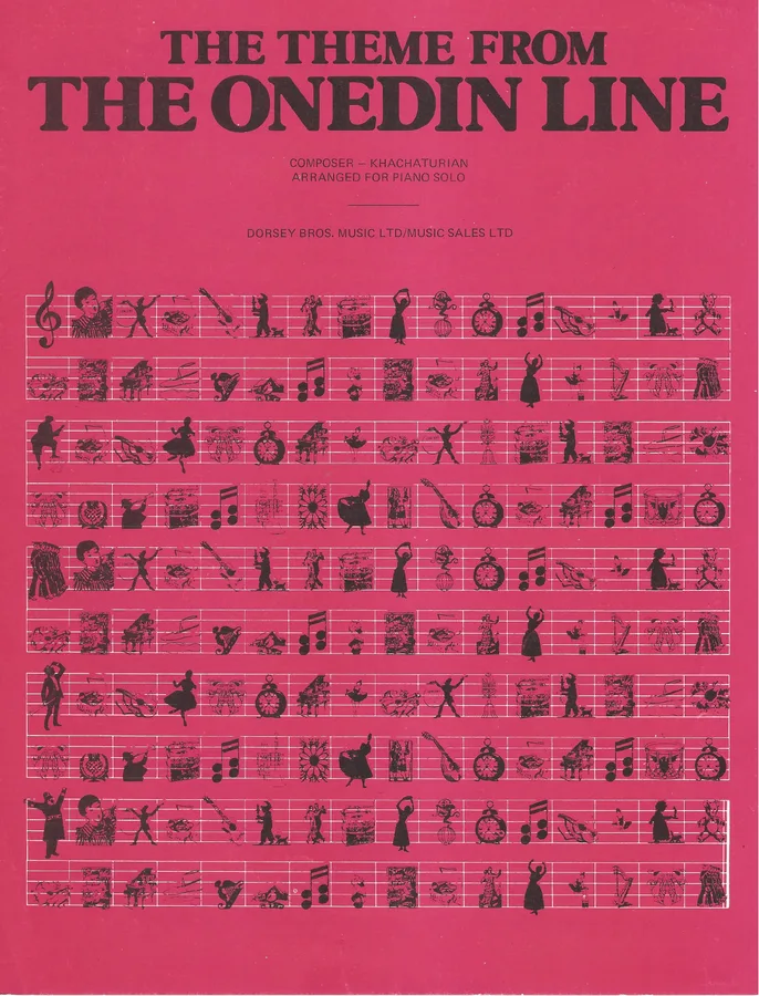 Cover for Khachaturian | Onedin Line | Piano