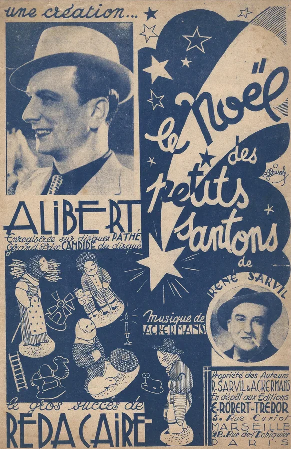 Cover for Alibert | Reda Caire | H. Ackermans | Le Noel des petits Santons | Chanson