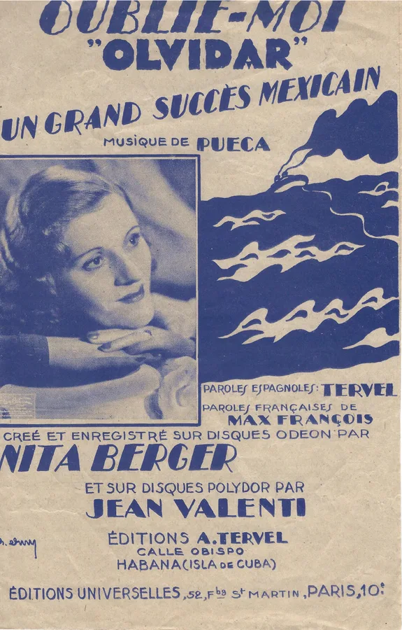 Cover for Nita Berger | Pueca | Oublie Moi | Chanson