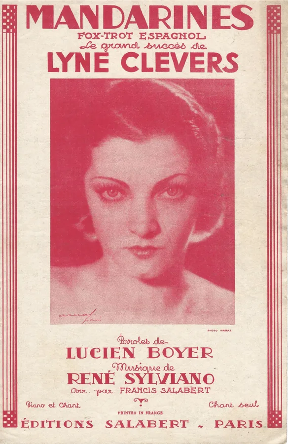 Cover for Lyne Clevers | Rene Sylviano | Mandarines | Chanson