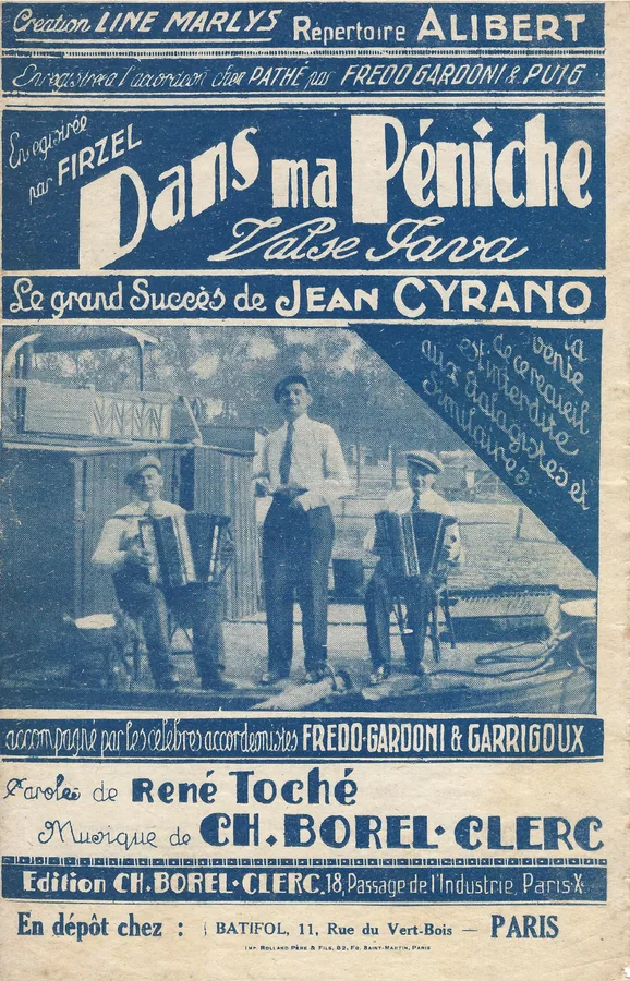Cover for Ch. Borel-Clerc | Tout L'Pays L'A Su | Chanson