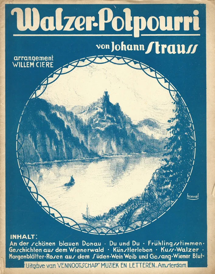 Cover for Johann Strauss | Walzer-Potpourri  | Piano