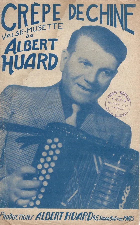 Cover for Albert Huard | Crepe de Chine | Accordeon