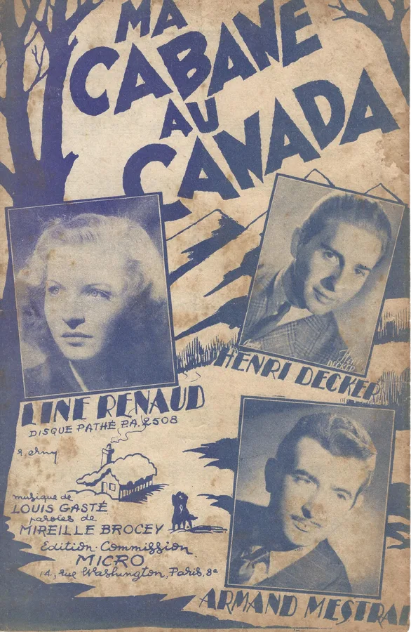 Cover for Line Renaud | Louis Gaste | Ma Cabane au Canada | Chanson