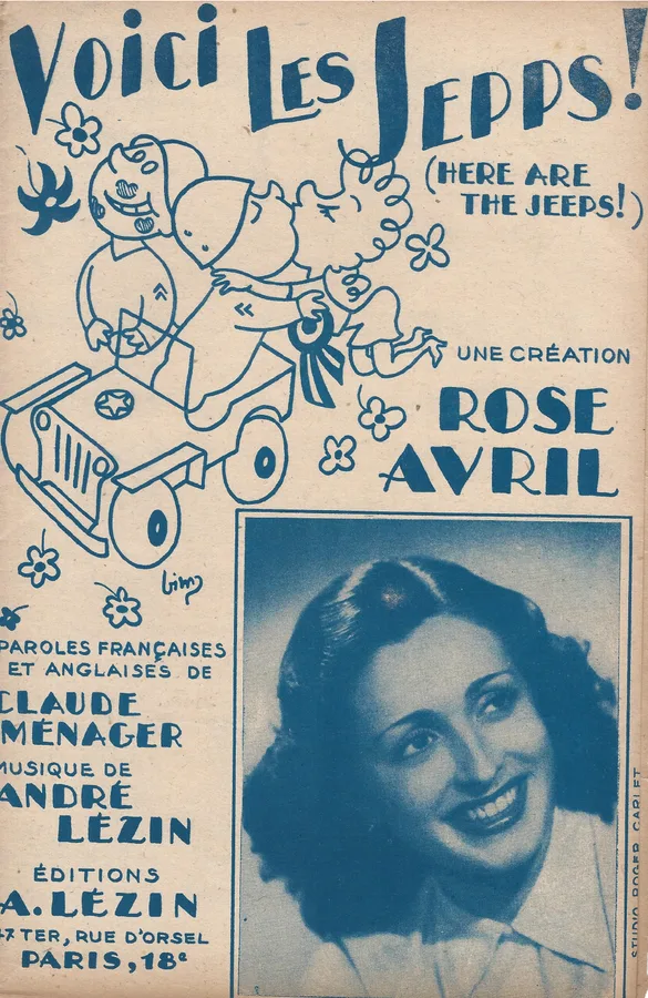 Cover for Andre Lezin | Rose Avril | Voici Les Jepps | Chanson