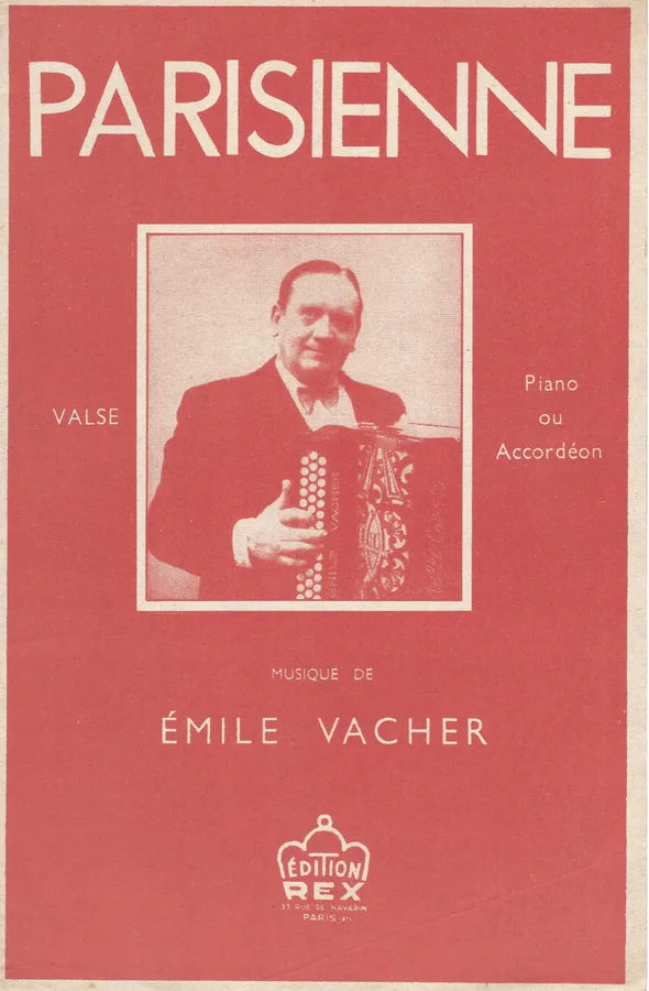 Cover for Emile Vacher | Parisienne | Accordion