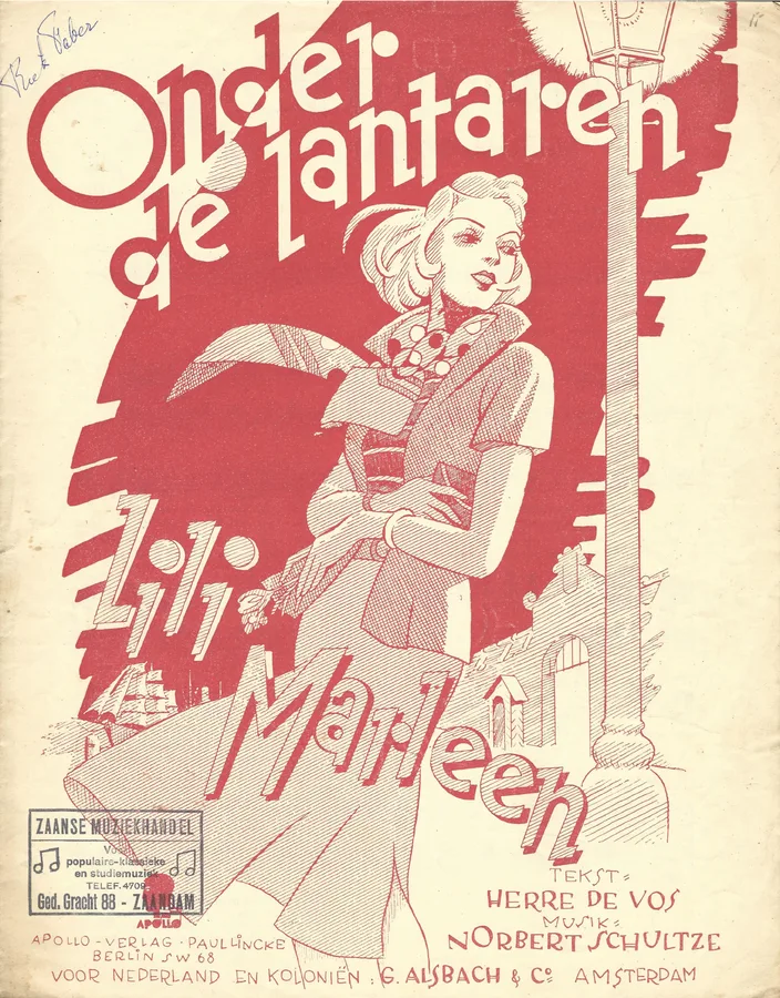 Cover for Norbert Schulze | Lili Marlene | Onder de Lantaren | Vocals
