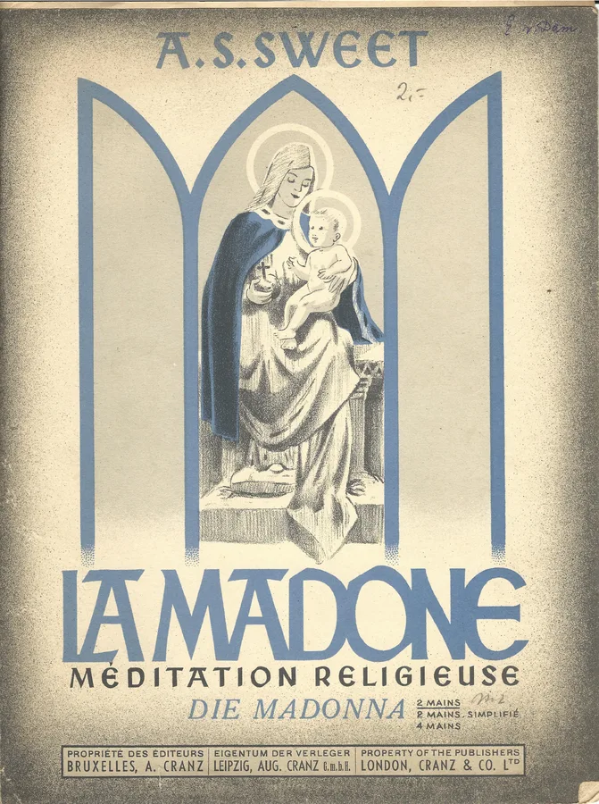 Cover for A.S. Sweet | La Madone | Piano