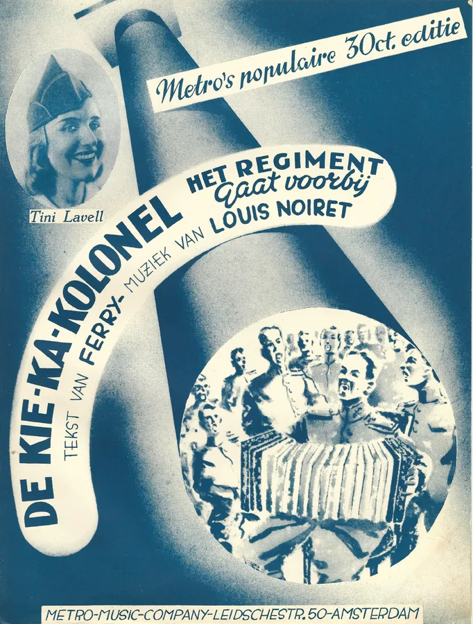 Cover for Louis Noiret | Tini Lavell | De Kie Ka Kolonel | Piano | Vocals