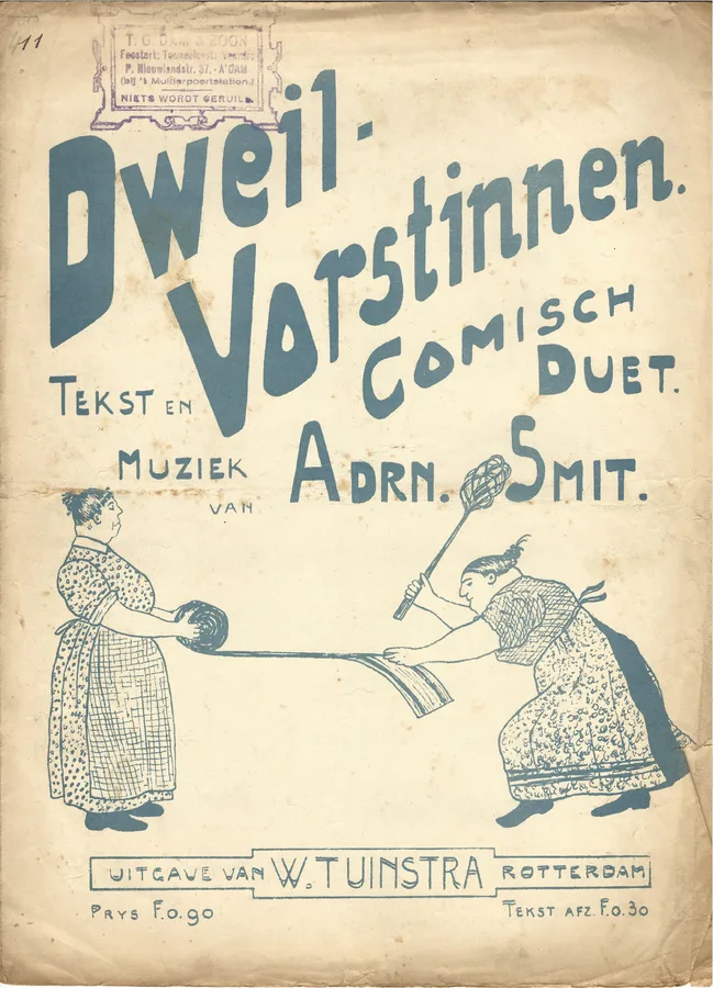 Cover for Adriaan Smit | Dweil-Vorstinnen | Piano | Vocals