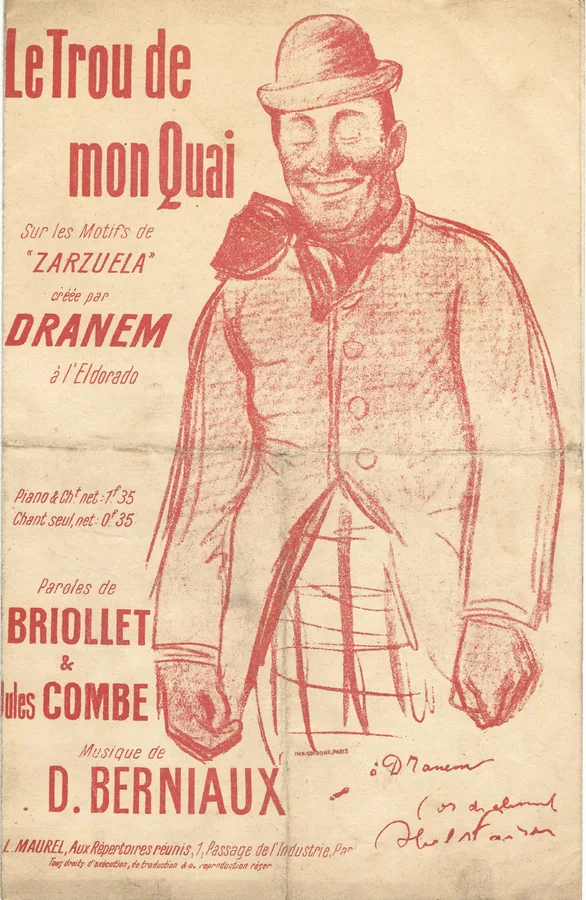 Cover for Dranem | D. Berniaux | Le Trou de mon Quai | Chanson