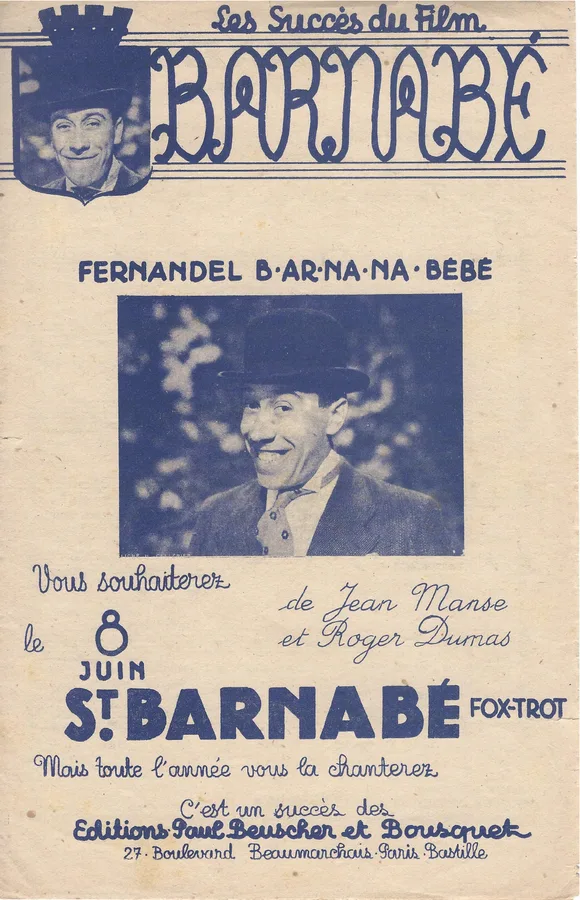Cover for Fernandel | Roger Dumas | Bernabe | Chant | Accordeon | Guitare