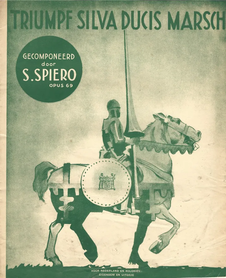 Cover for S. Spiero | Triumpf Silva Ducis Marsch ( Opus 69) | Piano