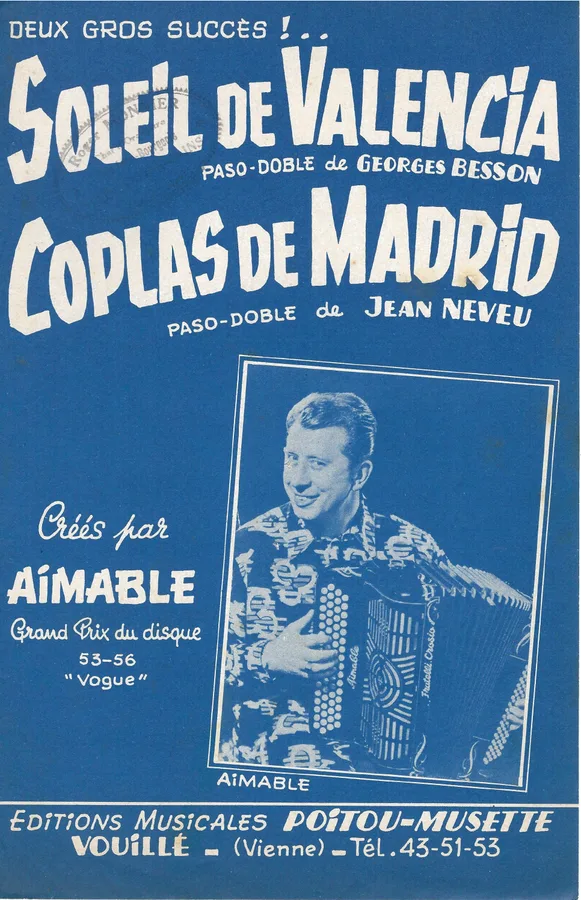 Cover for Jean Neveu | Georges Besson | Viva Sevilla | Accordion