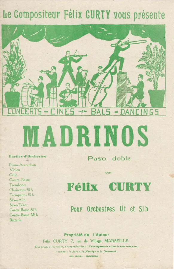 Cover for Felix Curty | Madrinos | Orchestra