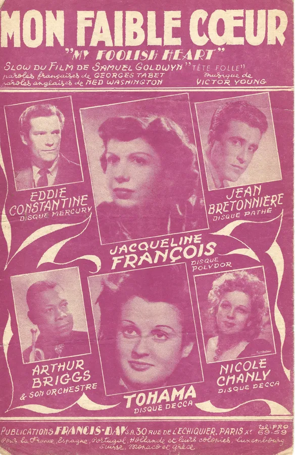 Cover for Line Renaud | Victor Young | Mon Faible Coeur | My Foolish Heart | Vocals