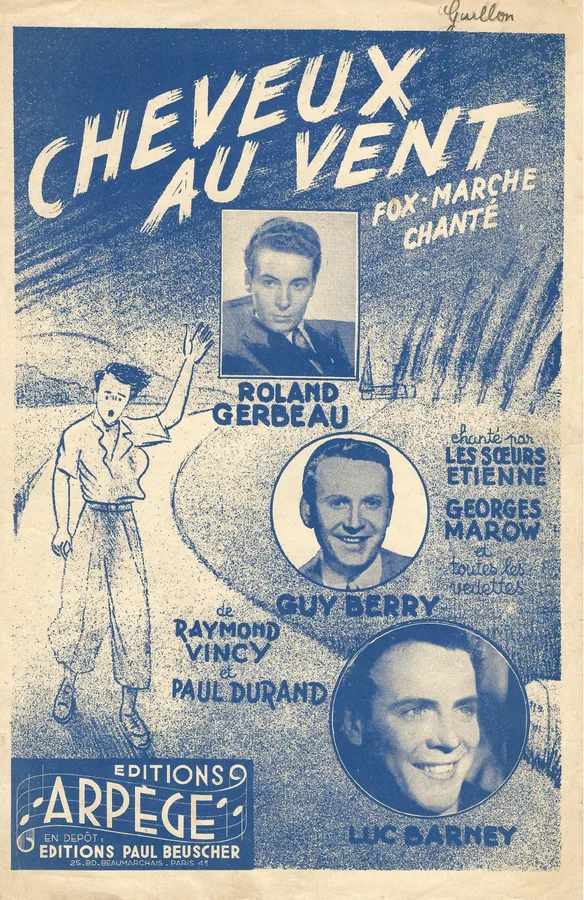 Cover for Paul Durand | Guy Berry | Cheveux au vent | Vocals