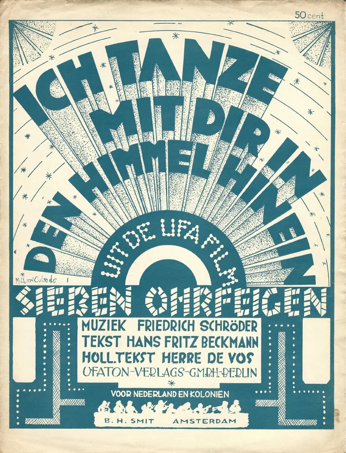 Cover for Friedrich Schroder | Ich tanze met dir in den Himmel hinein | Piano | Vocals