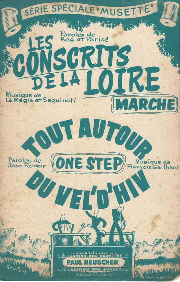 Cover for Francois Gailhard | Tout autour du vel'd'hiv | Combo