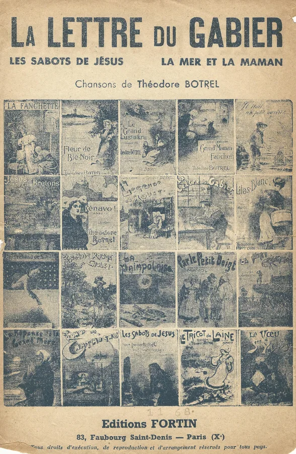 Cover for Theodore Botrel | La Lettre du Gabier | Vocals