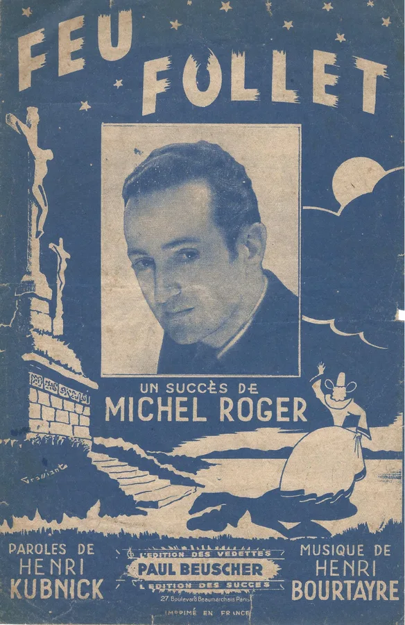 Cover for Michel Roger | Henri Bourtayre | Feu Follet | Chanson