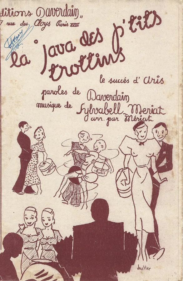 Cover for Meriat | La Java des P'tits Trottins | Piano