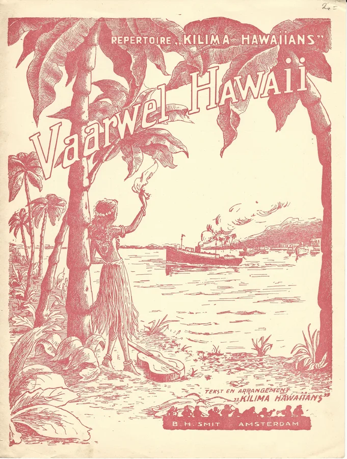 Cover for Kilima Hawaiians | Vaarwel Hawaii | Piano | Vocals