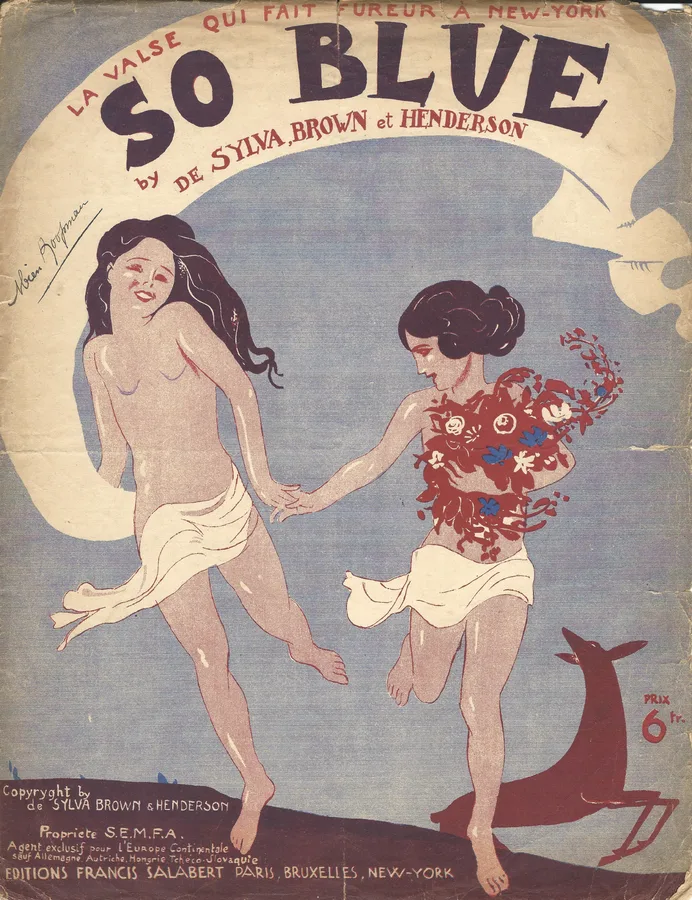 Cover for Ray Henderson | De Sylva | Brown | So Blue | Piano | Vocals