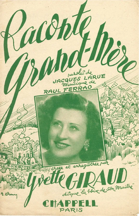 Cover for Yvette Giraud | Raoul Ferraro | Raconte Grand Mere | Vocals