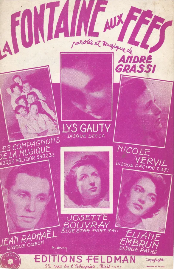 Cover for Lys Gauty | Andre Grassi | La Fontaine aux Fees | Chanson