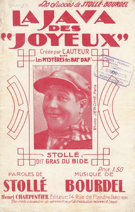 Cover for Bourdel | Stolle | La Java des Joyeux | Vocals