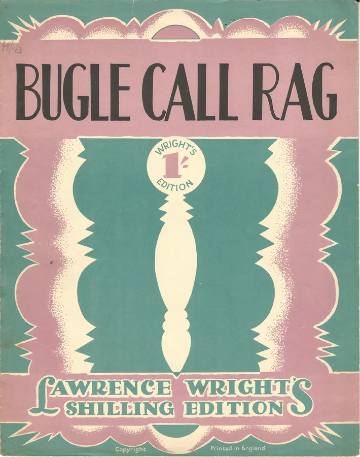 Cover for Jack Pattis | Billy Meyers | Bugle Call Rag | Piano | Vocals