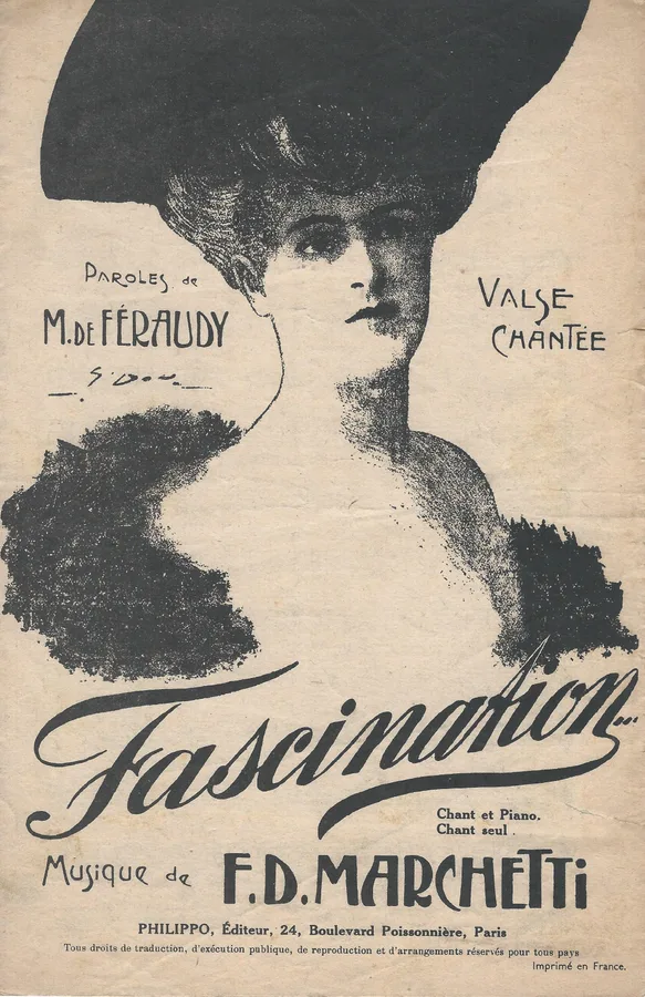 Cover for F.D. Marchetti | Supreme Ivresse | Chanson