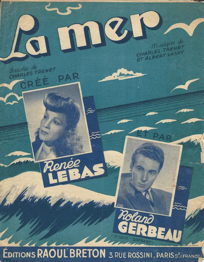 Cover for Renee Lebas | Charles Trenet | La Mer | Piano | Vocals