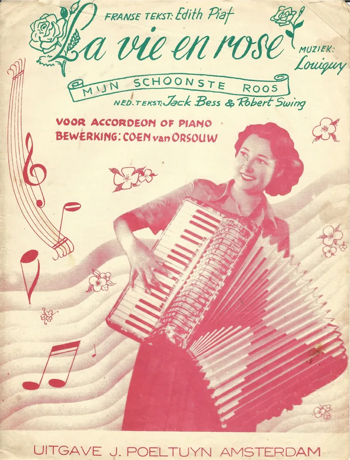 Cover for Edith Piaf | Louiguy | La vie en rose | Accordeon | Vocals