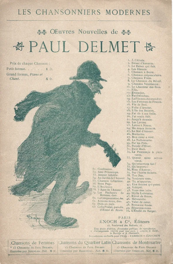 Cover for Paul Delmet | Vous etes jolie! | Chanson