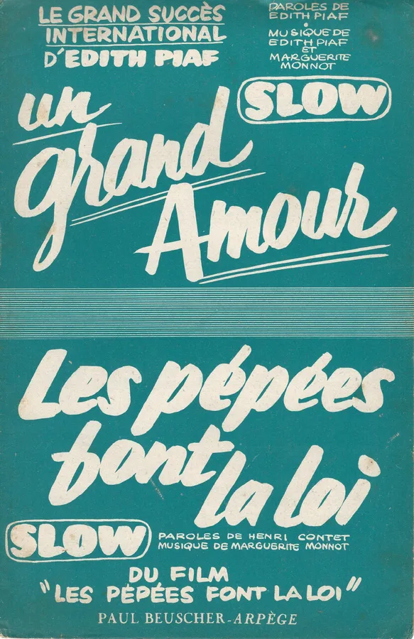 Cover for Marguerite Monnot | Les Pepees font la Loi | Orchestra