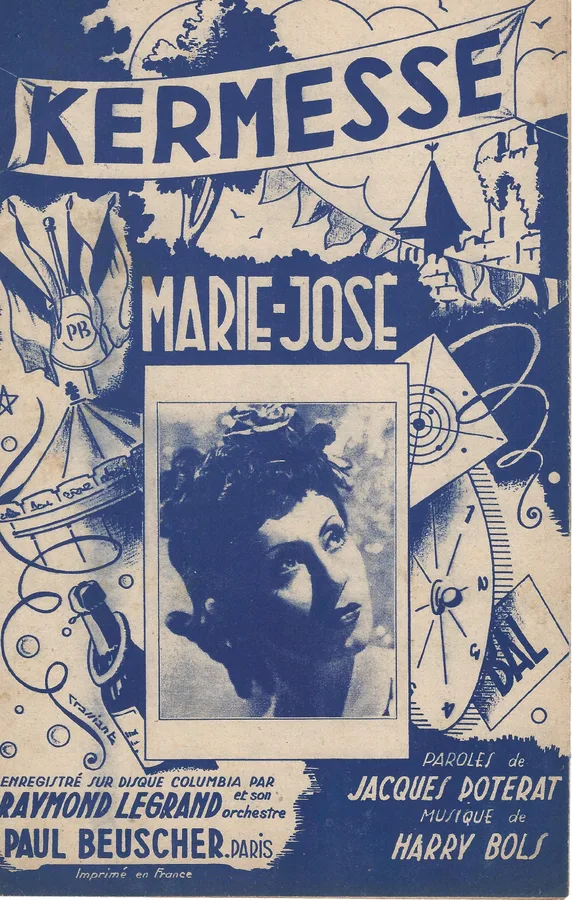 Cover for Marie-Jose | Joe Hajos | Kermesse | Chanson